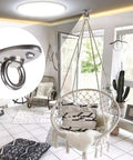Heavy Duty Wall And Ceiling Mount Bracket For Suspension Gear With A 2800 LB Capacity built solid to secure a chair swing.