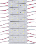 Daylight White 6500K 12V DC LED Modules For Sign Letters Waterproof Adhesive Backing 200Pcs 3 LEDs 2835 SMD arranged in strings