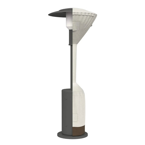 Outdoor Wind Resistant Patio Heater Cover Water Resistant Snow Resistant Weather Resistant Tan Fits Most Stand Up Patio Heaters