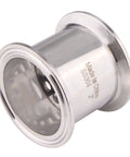 DERNORD 2in stainless steel tri-clamp filter plate for high-pressure sanitary fittings with 6 mm holes