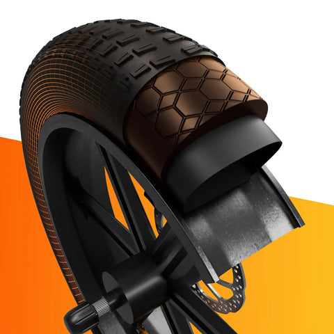 20x4.0 Tire Insert Puncture Proof Bicycle Tube Protector No Flat Bike Tire Liner Stops Flats from Thorns and Goatheads detail view