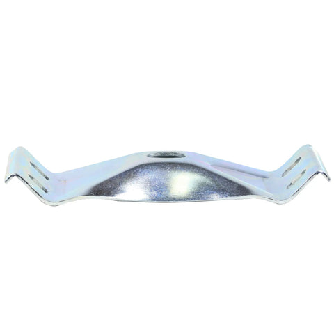 Heavy Duty Zinc Plated Steel Surface Mount Corner Bracket For Table Aprons And Frames Two Inch Tall By Four Inch Wide Furniture Brace That Locks Dead Tight Squashes Every Wobble