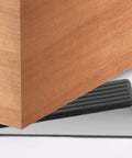 Two Pack Door Stop Wedges For Offices And Rooms, Beefy And Heavy Duty Security Shims With Zinc Alloy And Rubber For Superior Grip