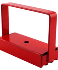 Red 150 Lb Pull Heavy Duty Handle Magnet For Tools And Gear Super Strong Magnetic Grabber For Workbenches And Auto Shops