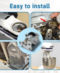 Heavy Duty Worm Gear And Bracket Kit For Stand Mixers That Delivers Real Torque And Rock Solid Stability Replaces Plastic Gears