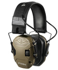 NRR 23dB Shooting Earmuffs With Gel Ear Pads Slim Profile Range Ready Noise Reduction And Sound Amplification For Gun Range And Hunting Built For All Day Comfort Brown