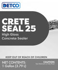 Next Level Concrete Sealant Brings Badass High Gloss Protection For Waterproofing Brick Terrazzo Garage Floors Patio Slabs And Masonry Surfaces Indoors Or Outdoors With No Sweat Brush Or Roll Application - 1 Gallon container.