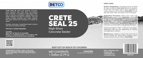 Next Level Concrete Sealant Brings Badass High Gloss Protection For Waterproofing Brick Terrazzo Garage Floors Patio Slabs And Masonry Surfaces Indoors Or Outdoors With No Sweat Brush Or Roll Application - 1 Gallon container.