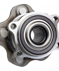 Close-up of Rear Wheel Hub And Bearing Assembly For Nissan Altima 2019-2021 And Pathfinder 2022 AWD Left And Right Side Direct Fit Replacement 43202-5NA0B With Smooth Rotation And Improved Handling