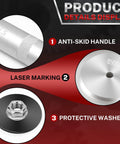 BILITOOLS truck hub seal installer kit collage banner with anti-skid handle, laser marking, protective washer