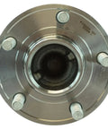 Top view of Rear Left And Right Wheel Bearing And Hub Assembly Set For Ford Focus 2013 Through 2018 2 Piece Without Active Park Assist
