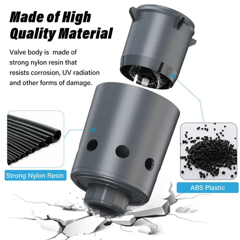 Heavy Duty 1 Inch Float Valve For Livestock Stock Tanks, Nylon resin valve designed for durability and automatic water filling.