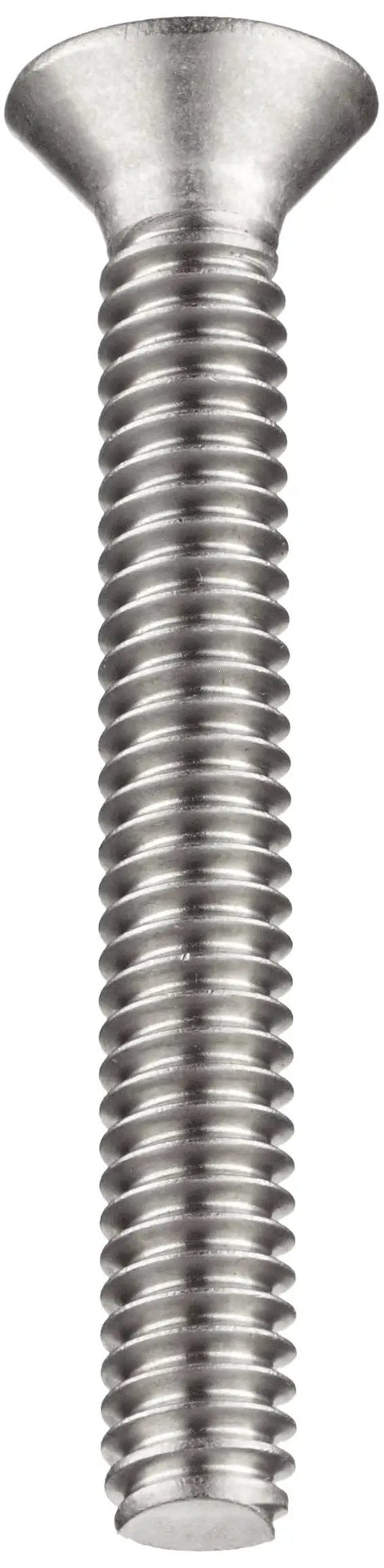 Top Shelf 18 8 Stainless Steel Socket Cap Screws Boasting Pin In Star Drive Anti Tamper Flat Countersunk Heads 1 4 20 Thread 1 Inch Length Pack Of 10