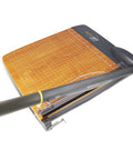 Heavy Duty 12 Inch TrimAir Wood Guillotine Paper Cutter With 30 Sheet Capacity And Titanium Bonded Blade displayed on a table