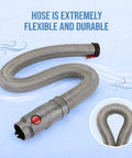 Stretch Hose Attachment For Dyson Upright Vacuums DC40 DC41 DC65 UP13 UP14 UP20 Grey Red Flexible Reach Snag Free Cleaning Accessory
