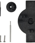 Big Stix Immersion Blender Coupler Replacement Kit For WSB Series Power Packs Shafts And Whisk Attachments Pro Grade Heavy Duty Build Stainless Steel And Nylon Black And Silver Finish Easy Install showing components.
