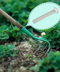 Garden tool in use with highlighted 12 Pcs Rivets For Spade Handle Made From 304 Stainless Steel Half Round Head 50x6mm Durable Shovel Repair Fasteners Rust Resistant No Fuss Install Perfect Garden Tool Fix