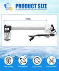 Legit Premium Linear Actuator Motor Replacement For Your Daily Ride Recliner Couch with 17.9 inch length and two pin connector.