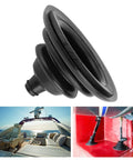 Marine Motor Well Boot 2.76 Inch Rigging Cable Boot For Boats And Yachts Steering Shift Hole Cover Engine Protector Cover Boat Ship Trunk Durable Waterproof Marine Accessory