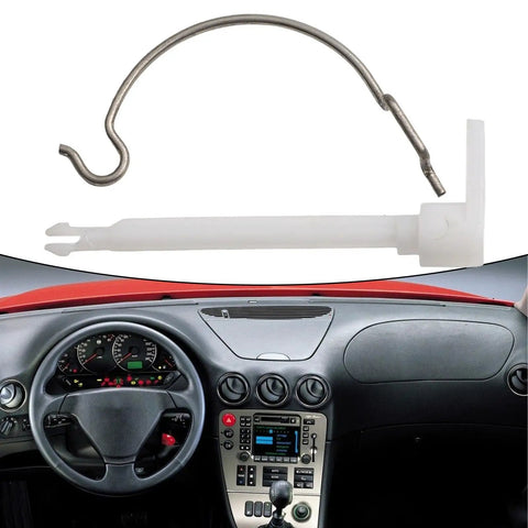 Fuel Door Pin And Spring Kit For Easy Replacement, Durable High-Strength Materials, Direct Fit Installation, Fits 51851496 Models, Wide Compatibility, Hassle-Free Upgrade For A Slick, Secure Fuel Door; metal spring and plastic pin