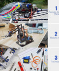 9G Micro Servo Motor SG90 Metal Gear For Arduino And DIY Projects in RC Plane, Robotic Arm, and Toy Model.