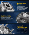 Close-up of Front Wheel Bearing Hub Assembly For Dodge Charger Challenger Magnum AWD Replacement showcasing components and features.