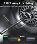 Two-Way 210° Articulating Borescope With 4.3 Inch 1080P Endoscope Camera And LED Light, flexible 0.25 in probe