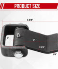Heavy Duty Weld On Trailer Hinges Greaseable For Dump Truck Beds And Horse Trailers Corrosion Resistant Steel size dimensions