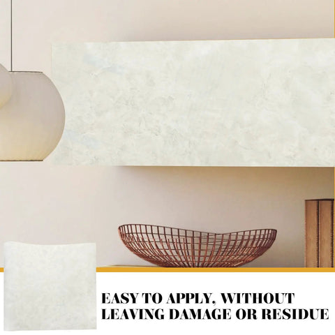 Peel And Stick Marble Wallpaper Roll Covers Countertops And Fridges With A Slick Removable Oil Proof Finish Straight Up Easy Self Adhesive Marbling Decal That Adheres Tight Without Residue For A Solid Home Upgrade on a wall with a minimalist decor.