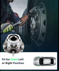 Front Wheel Bearing Hub Assembly With ABS For Nissan Maxima Murano Altima 2007 2015 Infiniti Q60 JX35 Pathfinder Replacement