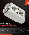 No Sweat AC Expansion Valve Straight Swap Direct Fit For Hyundai Ioniq And Kia Niro EV 2017 To 2020 heavy duty aluminum component