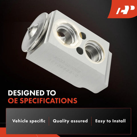 No Sweat AC Expansion Valve Straight Swap Direct Fit For Hyundai Ioniq And Kia Niro EV 2017 To 2020 heavy duty aluminum component