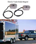 Two Pack 12V Electric Trailer Brake Magnets Replacement for RV, Beefed Up Braking Efficiency and Long Lasting Performance