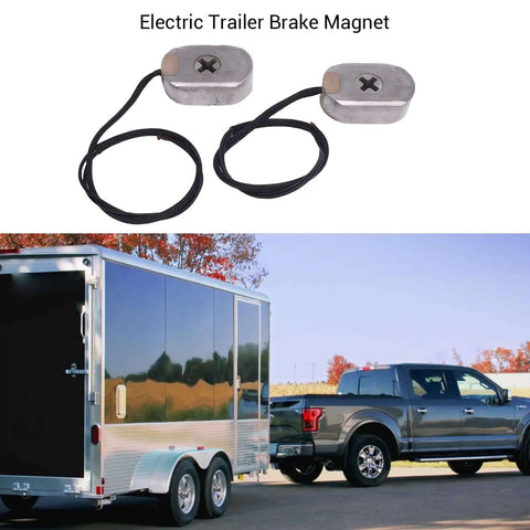 Two Pack 12V Electric Trailer Brake Magnets Replacement for RV, Beefed Up Braking Efficiency and Long Lasting Performance
