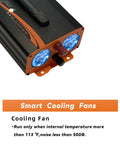 Rock Solid 1000 Watt Power Inverter Converting 48V DC To 110V 120V AC with smart cooling fans for efficient performance.