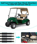Golf Cart Shocks Front And Rear For EZGO TXT 1994 Up Gas And Electric Models Replacement Absorbers Premium Heavy Duty Ride Quality Fits