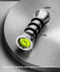 Heavy Duty Stainless Steel Magnetic Laser Level Marker Pins And Alignment Setup Blocks Rust Proof Job Site Equipment measuring 1.77 inches.