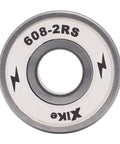 608-2RS Skateboard Bearings 8x22x7mm High Speed Smooth And Durable For Longboards Inline Skates Rollerblades White Pack Of 8