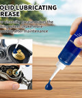All Purpose Fishing Reel Lubricant Kit 1.35oz With Liquid Oil And Solid Grease application on reel gears