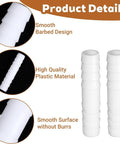 Ditch The Leaky Hose With This Awesome 1/2 Inch Repair Kit Featuring Eight Sturdy Plastic Connectors And Tight Clamps Perfect For Garden Hoses, Aquariums, Or DIY Plumbing Fixes That Save You Cash And Time While Standing Up To Any Weather. white 1/2 inch plastic hose connectors