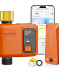 WiFi Water Timer For Garden Hose Smart Sprinkler Controller With 984 Feet Long Range Solid Wall Penetration App And Remote Control