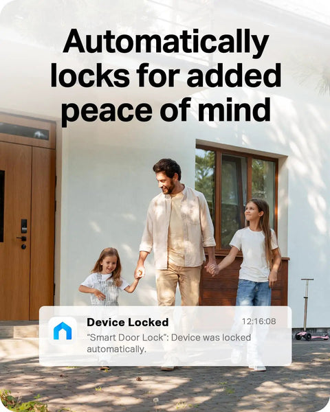 Roll Right Into Your Place Without Any Sweat Using This Wifi Smart Deadbolt With Instant Palm Scan Plus Fingerprint App And Passcode Controls For Quick Daily Access And Solid Local Data Privacy