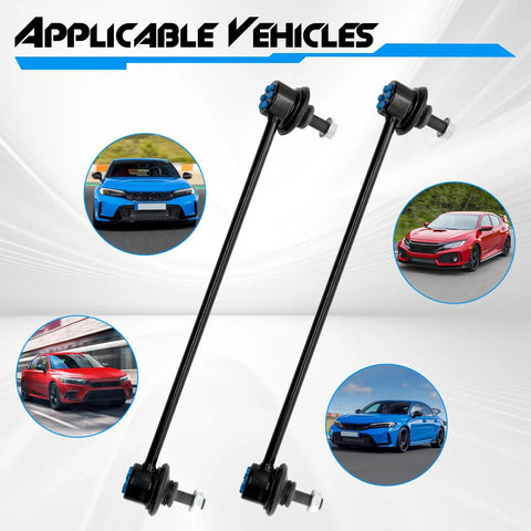 2 Piece Front Sway Bar Link Kit For Honda Civic 2012 2015 And Acura ILX 2013 2022 Replace K750604 K750605