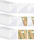 60 Piece Vertical Blind Repair Tabs Kit With Transparent PVC Adhesive Fixers For Replacement Slats Invisible Snap In Patches Easy DIY Fix No Tools Needed