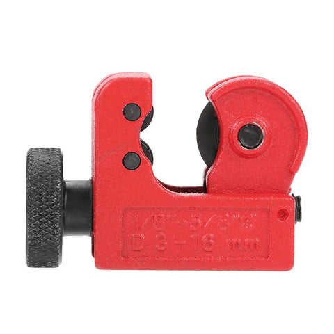Compact Tube Cutter With Ball Bearing Roller 3 to 16mm Capacity Alloy Steel Pipe Cutter for copper and aluminum tubing