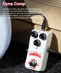 High Gain Distortion Pedal For Electric Guitar With Aluminum Enclosure, analog effects pedal, three knobs, cable connected