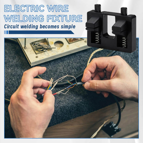 Six Piece Wire Welding Fixture Set For Soldering, Hands Free Wire Holder For MIG TIG And Spot Welding during use