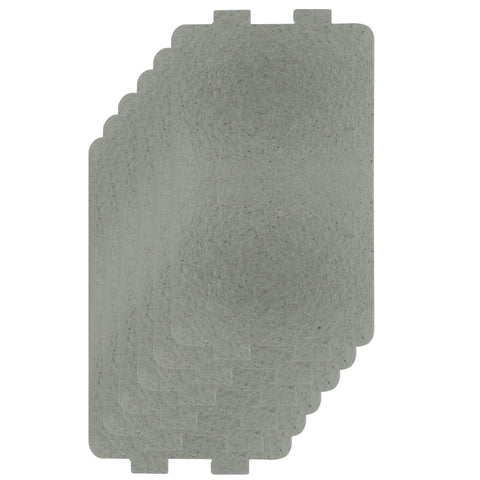 Waveguide Cover Replacement Kit 6 Pcs 117mm X 64mm Mica Sheets For Microwave Ovens Insulation Heat Shield Pro Grade Durable Protection