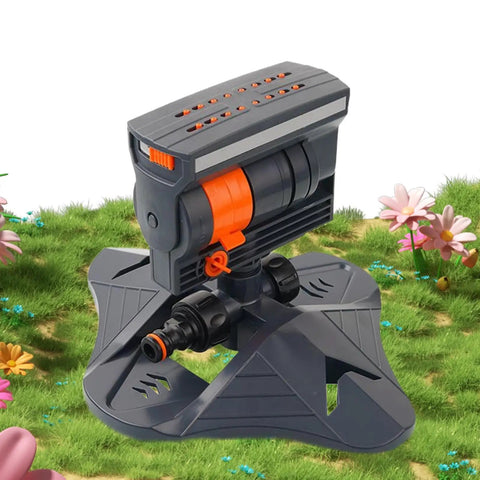 Oscillating Sprinkler Irrigator For Outdoor Watering System Adjustable Nozzle Delivers Even Coverage For Lawn Garden Beds