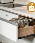 Beefy Undermount Drawer Slides Kit With Metal Rails And Back Mount Guides For Rock Solid Smooth Operation And Lasting Performance DIY Friendly Furniture Hardware That Installs Easy, 300 mm kitchen drawer